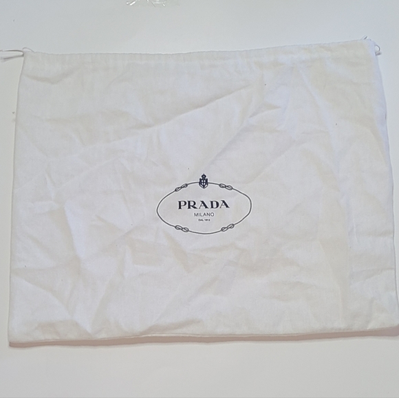 Prada Handbags - Prada White Drawstring Sleeper Bag